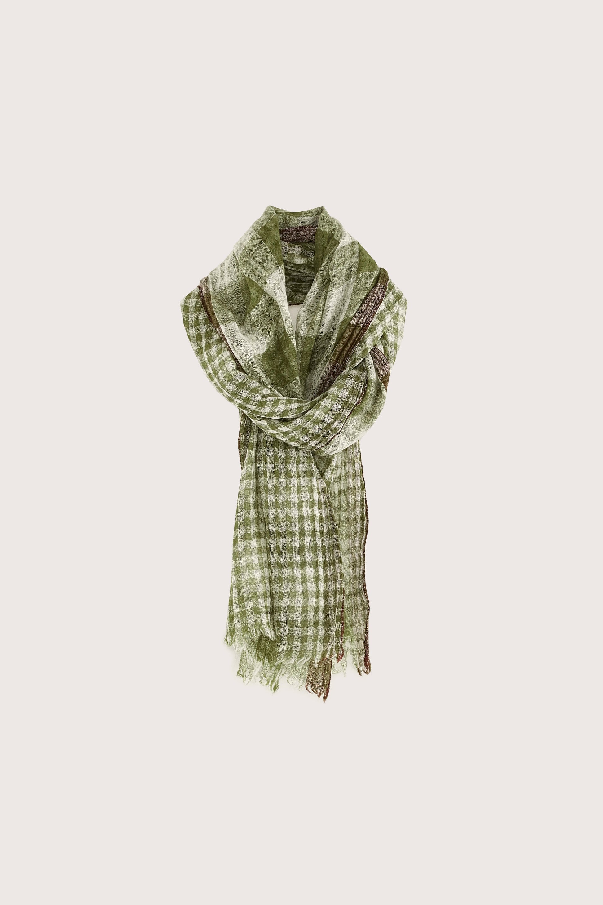 Servo wooven scarf (251 / W / CHECK A)